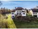 Beautiful home with sprawling backyard and a deck, offering picturesque outdoor living at 7370 Chestnut Hills Blvd, Indianapolis, IN 46278