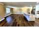 Spacious living room with hardwood floors, and abundant light at 8143 Filly Ln, Plainfield, IN 46168
