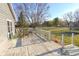 Backyard deck with patio furniture offering a relaxing outdoor space with beautiful views at 8513 Shelbyville Rd, Indianapolis, IN 46259