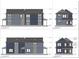 Detailed elevation displaying north, east, south and west sides of a two-story home showcasing window placements at 922 N Oakland Ave, Indianapolis, IN 46201