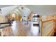 Spacious gym with hardwood floors, exercise equipment, and natural light at 9615 N County Road 150 E Rd, Pittsboro, IN 46167