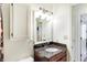 Neutral bathroom featuring granite vanity, cabinet space and a large mirror, providing ample space and functionality at 12601 Slippery Rock Rd, Indianapolis, IN 46236