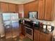 Well-equipped kitchen featuring stainless steel appliances, granite countertops, and ample cabinet space at 14309 Shooting Star Dr, Noblesville, IN 46060