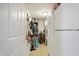 Storage area featuring built-in shelving and an extra refrigerator at 3079 Limber Pine Dr, Whiteland, IN 46184