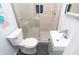 Cozy bathroom features tiled shower, modern fixtures, and a stylish sink at 3406 E 20Th St, Indianapolis, IN 46218