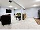 Finished basement area with carpeting, a television, and a pair of couches at 3532 Danbury Ct, Bargersville, IN 46106