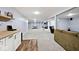 Spacious finished basement featuring plush carpeting, recessed lighting, and ample room for recreation and storage at 3532 Danbury Ct, Bargersville, IN 46106