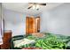 Bright bedroom featuring cozy bed and natural light from large windows at 358 Webb Dr, Indianapolis, IN 46227