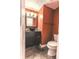 Cozy bathroom boasting stylish fixtures, and tiled flooring at 632 Middleham Cir, Beech Grove, IN 46107