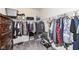 Spacious walk-in closet with ample shelving and hanging space at 936 Plunkett Ave, Westfield, IN 46074