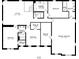 Second-story floor plan illustrating the layout with bedrooms, bathrooms, and living spaces at 10535 Pokagon Way, Indianapolis, IN 46239