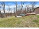 Backyard with pool and pond view at 2387 Bill Smith Rd, Martinsville, IN 46151