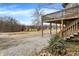 Backyard featuring mature trees and view from the back deck stairs at 2389 Bill Smith Rd, Martinsville, IN 46151