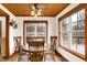 Cozy breakfast nook with windows and hardwood floors at 2389 Bill Smith Rd, Martinsville, IN 46151