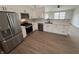 Beautiful kitchen with stainless steel appliances and modern finishes at 2418 Shorewood Dr, Lebanon, IN 46052