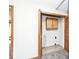 Laundry closet has upper cabinet and hookups at 244 Corottoman Ct, Avon, IN 46123