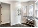 Open hallway featuring modern decor and natural light, creating a welcoming transition space at 2615 Kessler Blvd E Dr, Indianapolis, IN 46220