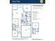 Rosewood floorplan featuring 3 bedrooms, 2 bathrooms, flex room, and 2-car garage at 2872 Piper Pl, Plainfield, IN 46168
