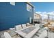 Outdoor deck featuring a barbecue grill and patio seating, ideal for outdoor entertaining and relaxation at 3132 W Meadowbend Dr, Monrovia, IN 46157