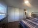 Bedroom with good sunlight and wooden floors at 504 Iroquois Dr, Anderson, IN 46012