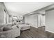 Spacious living room with open floor plan and easy access to all other rooms at 6713 Cardiff Dr, McCordsville, IN 46055
