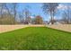 Spacious backyard with new wooden fence and lush green grass, perfect for outdoor activities at 711 N Fenton Ave, Indianapolis, IN 46219