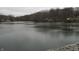 Picturesque lake view surrounded by trees at 8 Lake Hart, Mooresville, IN 46158