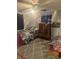Bright bedroom with playful decor and plenty of room at 8833 Crawfordsville Rd, Indianapolis, IN 46234