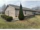 Backyard showing brick exterior and well maintained lawn at 8960 Stepping Stone Way, Avon, IN 46123