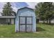Backyard storage shed that could be repurposed at 1459 S Josephine St, Martinsville, IN 46151
