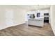 Bright kitchen featuring an island, stainless steel appliances, and white cabinetry at 19493 Grassy Branch Rd, Westfield, IN 46074