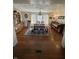 Charming dining room with hardwood floors and large windows at 28 Cambridge Ct, Anderson, IN 46012