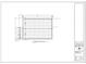 Architectural blueprint of the roof structural plan at 35 N Keystone Ave, Indianapolis, IN 46201