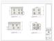 Architectural elevations showing exterior views of new construction project at 35 N Keystone Ave, Indianapolis, IN 46201