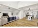 Expansive living space showcasing an open layout, with a living room, dining area, and kitchen at 35 N Keystone Ave, Indianapolis, IN 46201