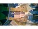 Birds eye view of the roofline in a neighborhood surrounded by bodies of water at 4042 Eagle Cove East Dr, Indianapolis, IN 46254