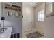 Welcoming entryway with modern decor and a view into the home at 4042 Eagle Cove East Dr, Indianapolis, IN 46254