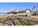 Charming single Gathering home with mature landscaping on a sunny day at 4042 Eagle Cove East Dr, Indianapolis, IN 46254