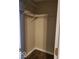 Walk in closet with wire shelving and vinyl floors at 5822 Blackley Ln, Indianapolis, IN 46254