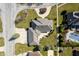 Top-down view of home, lawn, and neighborhood, offering a serene living environment at 6520 Forrest Commons Blvd, Indianapolis, IN 46227