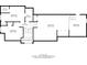 Second floor plan featuring multiple bedrooms, a hall, and a bathroom, optimizing living space and layout at 6520 Forrest Commons Blvd, Indianapolis, IN 46227