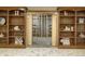 Open basement with custom shelving, exposed walls, and unfinished space at 6778 Old Hunt Club Rd, Zionsville, IN 46077