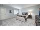 Bright bedroom featuring plantation shutters, plenty of carpet space and grey and tan accents at 6778 Old Hunt Club Rd, Zionsville, IN 46077