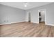 Large main bedroom featuring an ensuite bathroom and walk in closet at 9657 Rialto Trl, Carmel, IN 46280