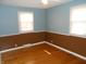 Bedroom with a two-tone paint scheme at 10128 E Troy Ave, Indianapolis, IN 46239