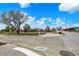 Street view of a road leading to a bridge with greenery around it at 1111 Fletcher Ave, Indianapolis, IN 46203