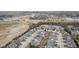 Community aerial view featuring the neighborhood homes and ponds at 12610 Broadmoor N Ct, Fishers, IN 46037