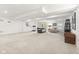 Spacious carpeted basement area provides space for recreation and relaxation at 12610 Broadmoor N Ct, Fishers, IN 46037