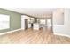 An open kitchen with a large center island and stainless steel appliances at 12974 Pettigru Dr, Carmel, IN 46032