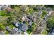Birds-eye view of homes in a lush, green neighborhood at 140 E 44Th St, Indianapolis, IN 46205